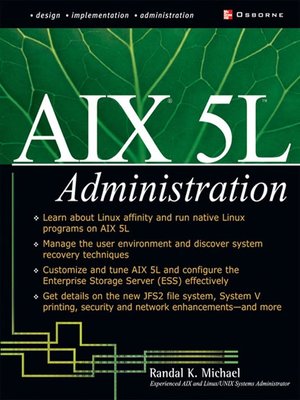 cover image of AIX 5L Administration